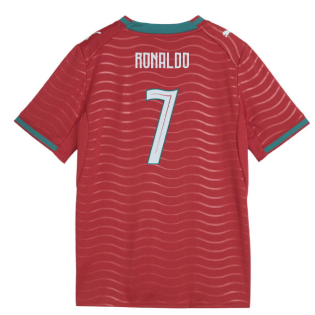 2026-2027 Portugal Home Shirt (Kids) (Ronaldo 7)-SoccerKits Hub | Buy Soccer Jerseys Online
